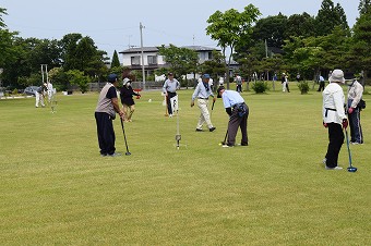 八老連グランドゴルフ大会