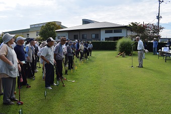 八老連グランドゴルフ大会