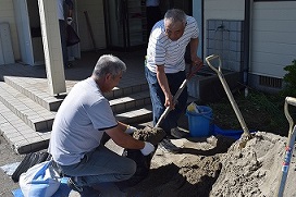 川崎地区防災講座・土のう