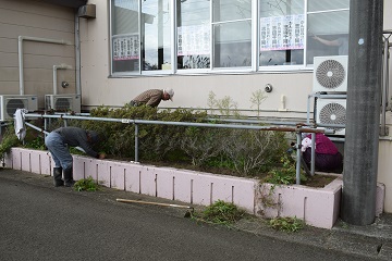 八老連ボランティア作業